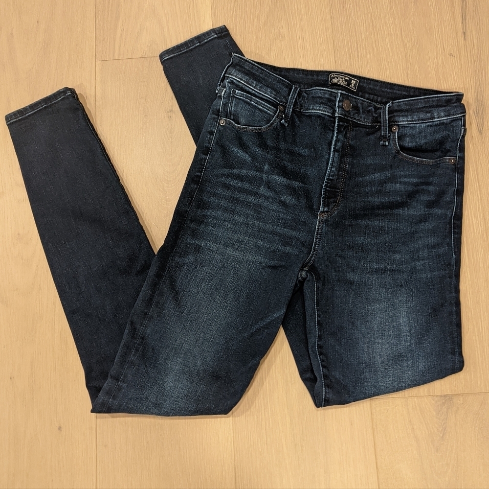 Abercrombie Simone Skinny Jeans 8 Long